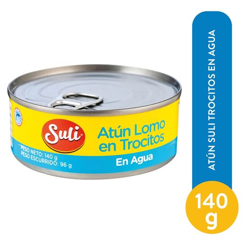 Atún Suli Trocitos En Agua - 140 g