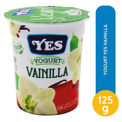 Yogurt Yes Sabor A Vainilla - 125 g