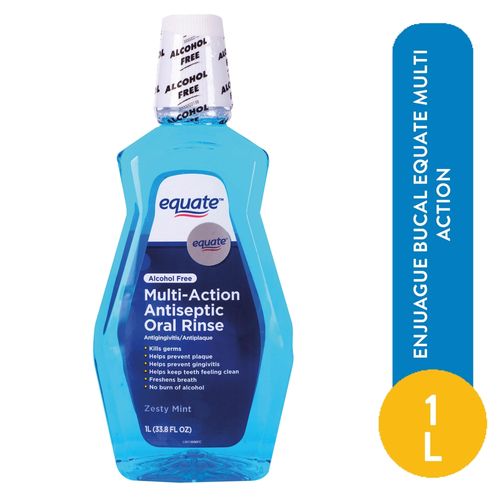 Enjuague Bucal Equate Multi Action - 1000ml