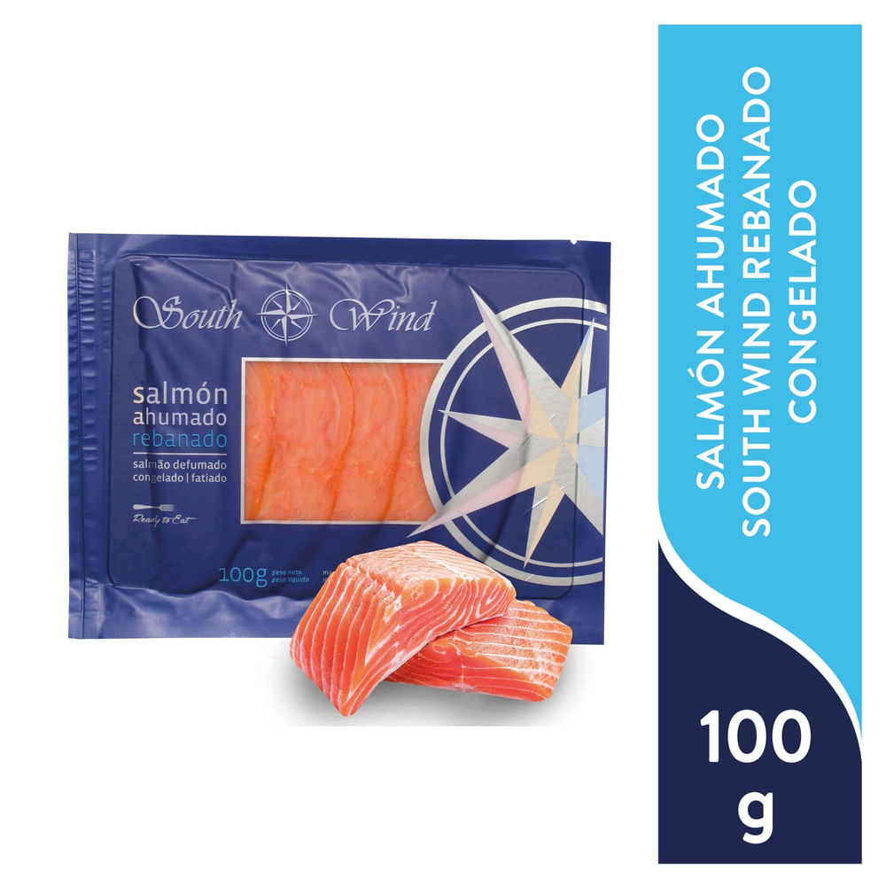 Salmon Ahumado South Wind Rebanado - 100 g