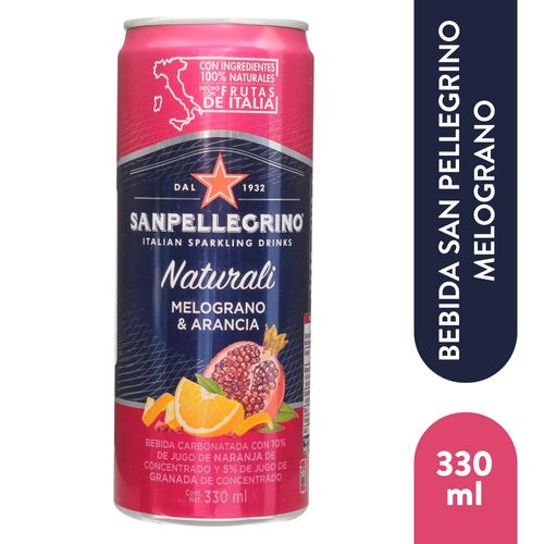 Bebida San Pellegrino melograno - 330 ml