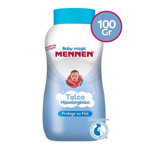 Talco Mennen para Bebé Azul - 100 g