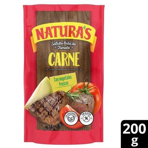 Salsa Tomate Naturas Carne - 200 g