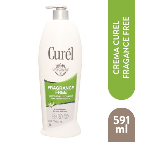 Crema corporal Curel libre de fragancia - 591 ml