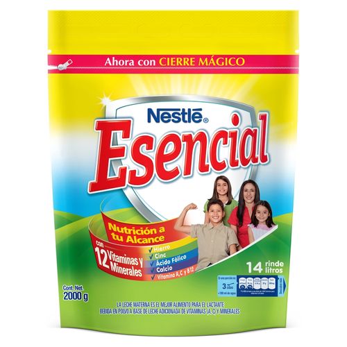 Bebida Nestlé Láctea Esencial - 2000 g