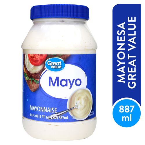 Mayonesa Great Value - 887 ml