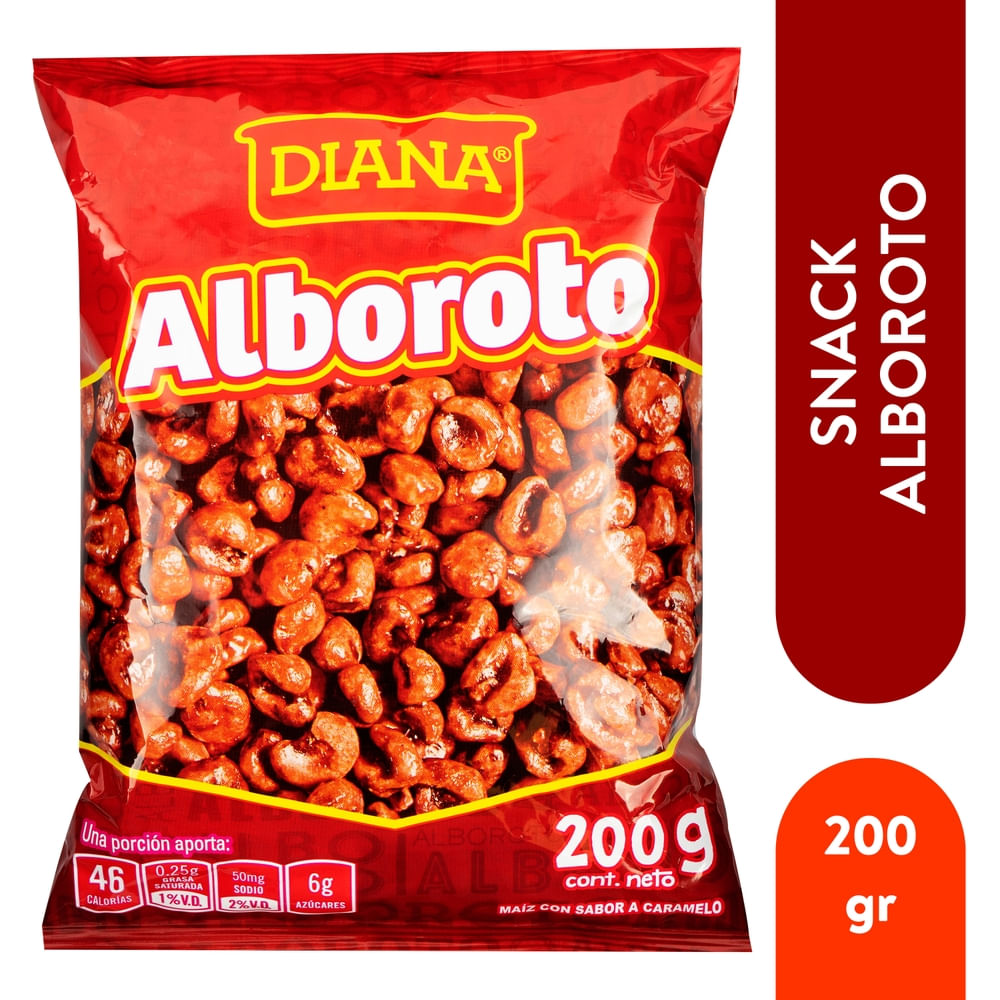 Snack Diana alboroto de maíz sabor caramelo - 200 g