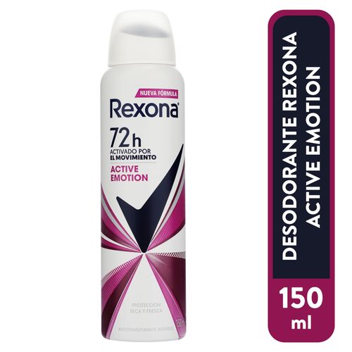 Desodorante Rexona Spray Active Emotion - 150 ml