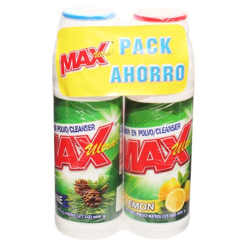 2Pack De Limpiador En Polvo Max 1200 g