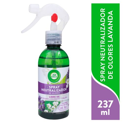Aromatizante Air Wick Room Spray Con Fragancia A Lavanda Y Lirios - 237 ml