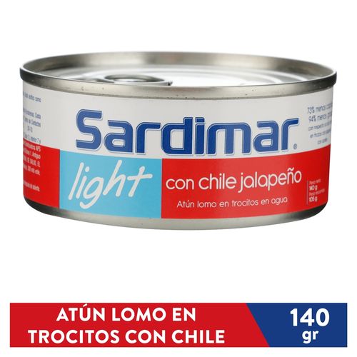 Atún Sardimar trocitos jalapeño en aceite enlatado - 105 g