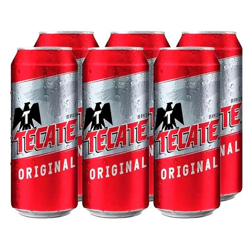Cerveza Tecate Lata 6pack 473 ml