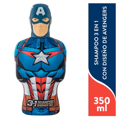 Shampoo 3en1 Avengers 350 ml