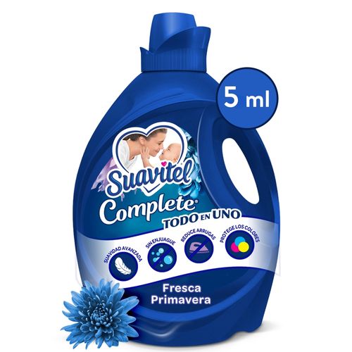 Suavizante Suavitel de Telas Complete Fresca Primavera - 5 L