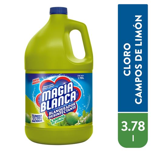 Cloro Magia Blanca, Limón - 3785 ml