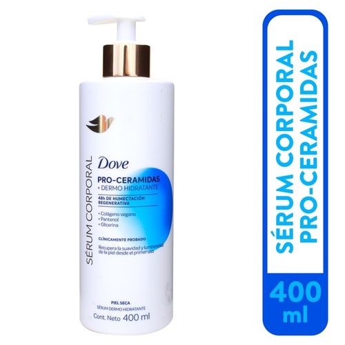 Crema Dove pro ceramidas dermo hidratante - 400 ml
