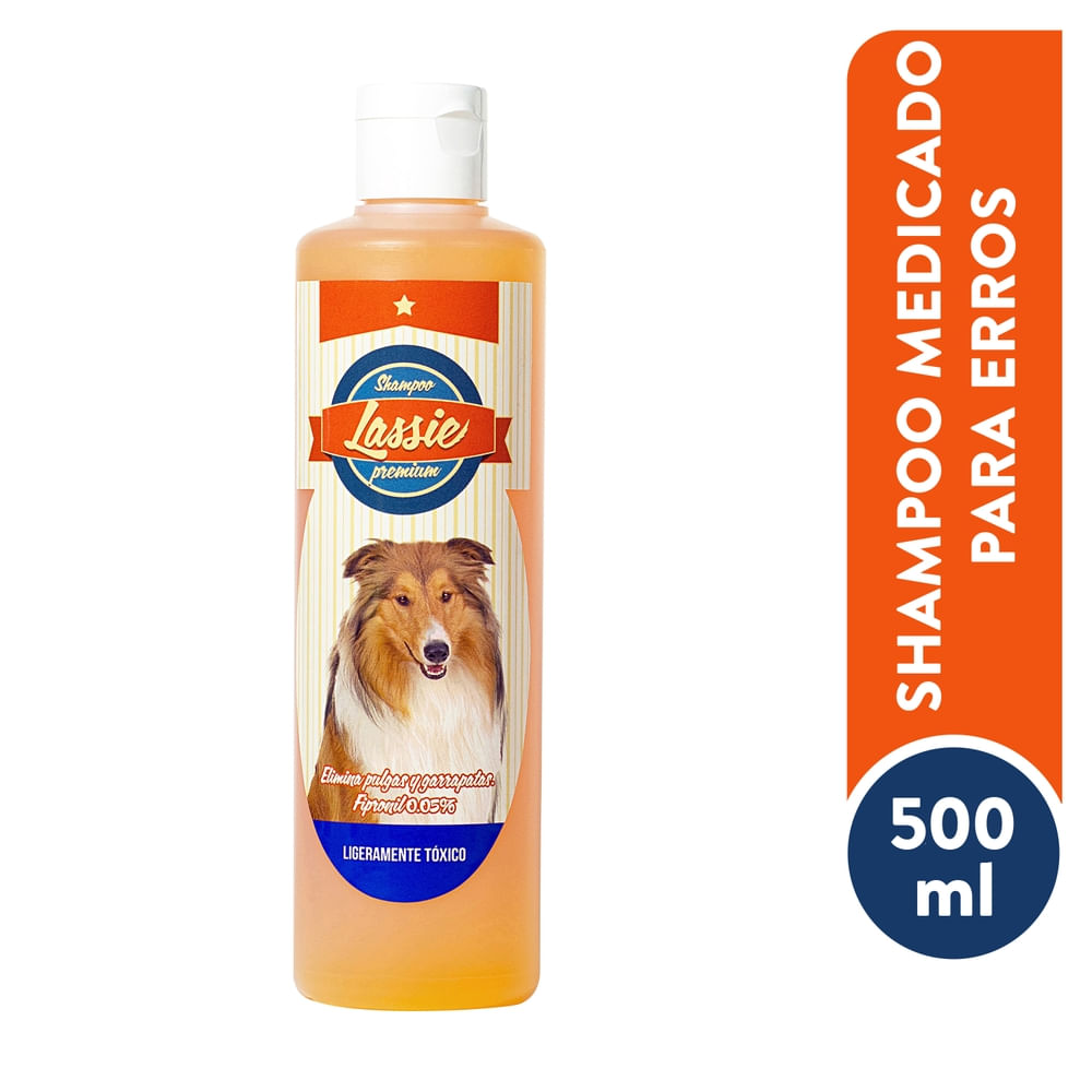 Shampoo Lassie medicado para perro - 473 ml