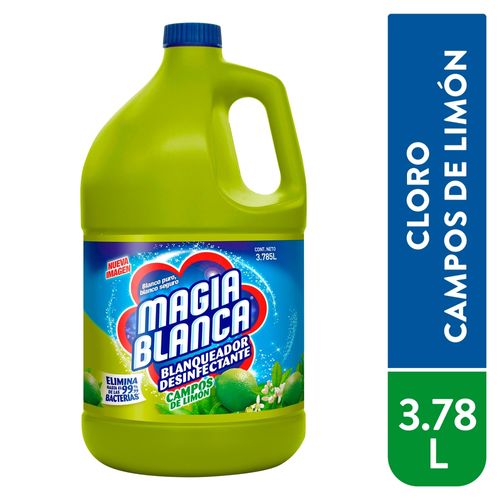 Cloro Magia Blanca, Limón - 3785 ml