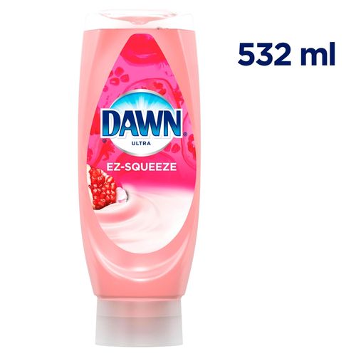 Lavaplatos Líquido Dawn EZ Squeeze, Remueve Grasa Difícil - 533 ml