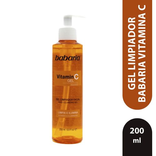 Gel Limpiador Babaria Vitamina C -200 ml