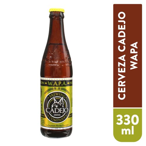 Cerveza Wapa cadejo artesanal brewing company - 330 ml