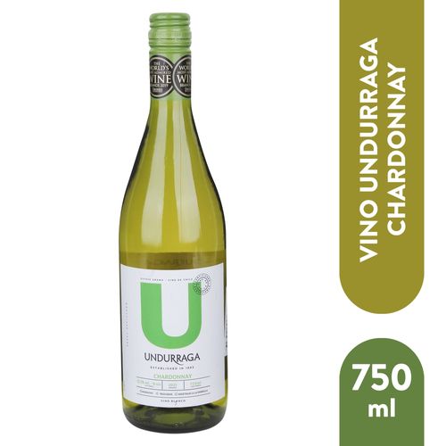 Vino Undurraga Blanco Chardonay - 750 ml