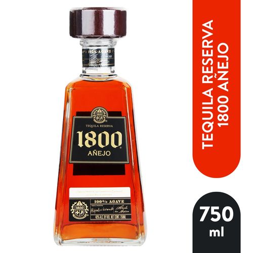 Tequila Jose Cuervo Anejo 1800 750 ml