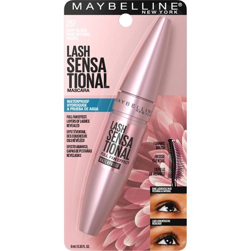Máscara Para Pestañas A Prueba De Agua Maybelline New York Lash Sensational - 9.5 ml