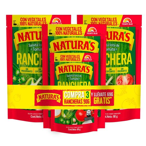 Salsas Natura's Ranchera 3 pack