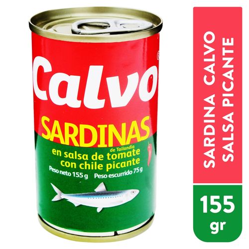 Sardina Calvo Salsa Picante 155 g