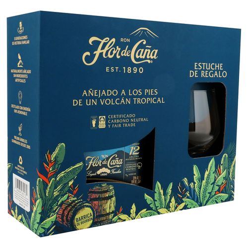 Of Ron Fdc Centenario 12a 750 ml Y Vaso