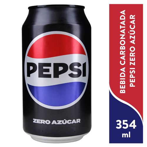 Gaseosa Pepsi Black Lata - 354 ml