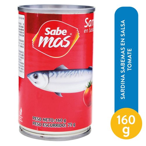Sardina Sabemas En Salsa Tomate - 160 g