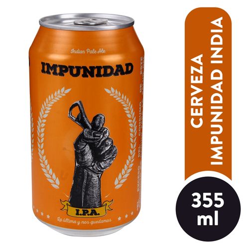 Cerveza Abita impunidad india pale ale lata  - 355 ml