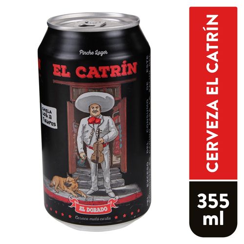 Cerveza Abita el catrín lager con 4.9% vol - 355 ml