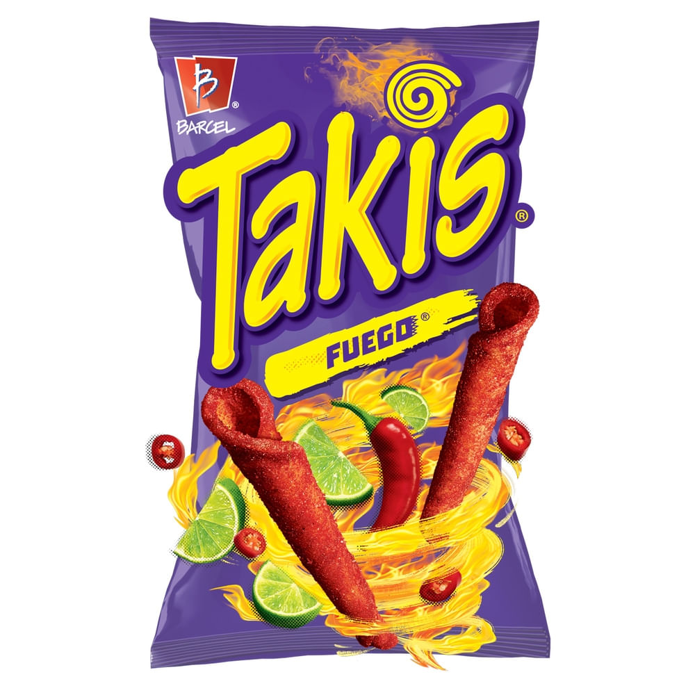 Takis Fuego Tortillas de Maíz Fritas - 68 g