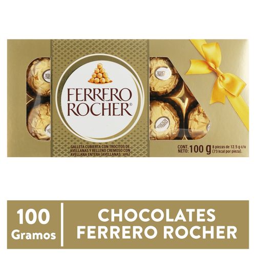 Chocolate Ferrero Rocher 8 Uds - 100 g