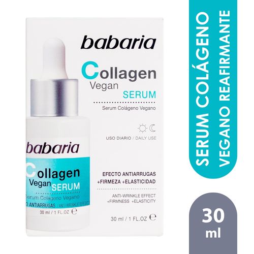 Serum Colágeno Babaria, Vegano Reafirmante - 30 ml