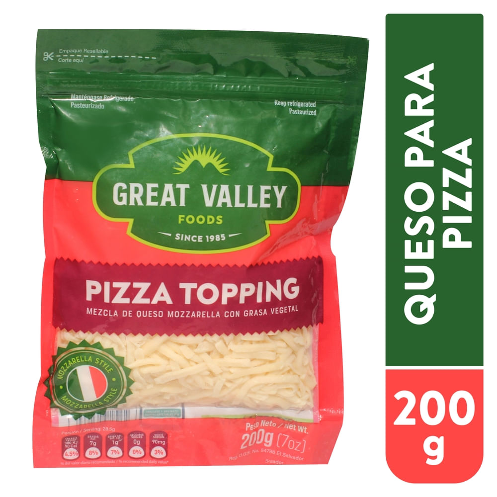 Queso San Julian Great Valley Pizza Topping - 200 g