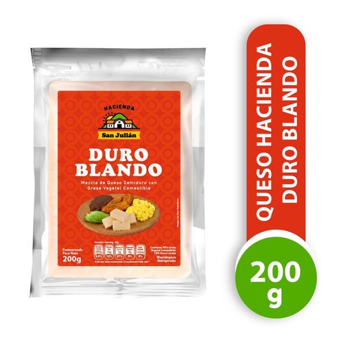 Queso Hacienda, Duro blando -200 g