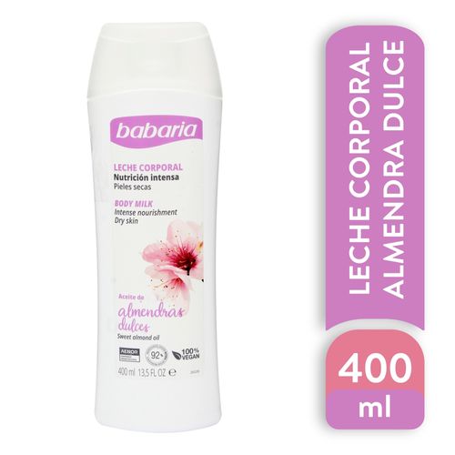Leche Corporal Babaria Con Almendras - 400 ml