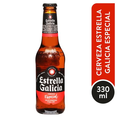 Cerveza Estrella Galicia Especial 330 ml