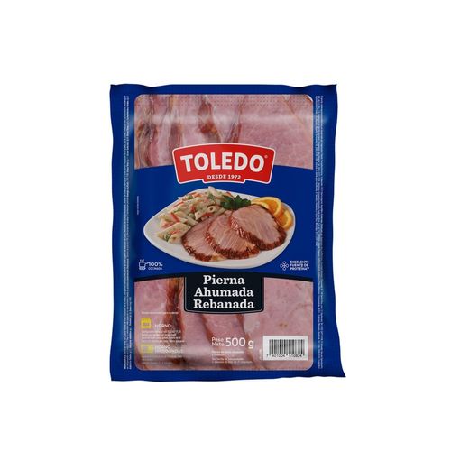 Pierna Toledo  Ahumada Rebanada - 500 g