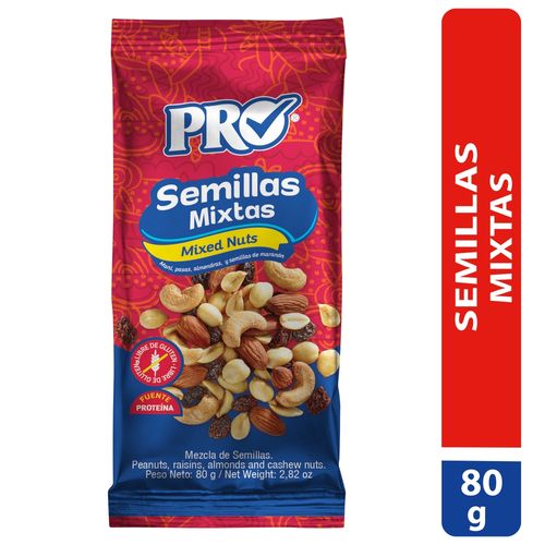 Boquita Pro semillas mixtas - 80 g