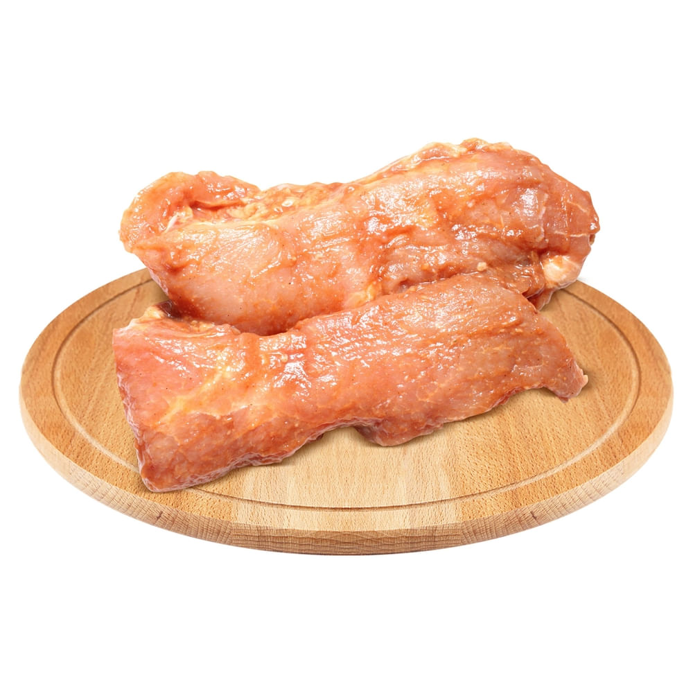 Costilla de Cerdo ribblet para barbacoa de primera calidad - Precio Indicado Por Libra (454 g)