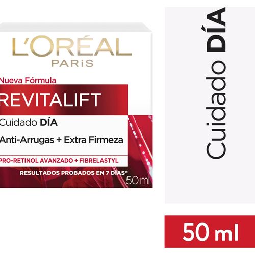 Crema Día Antiarrugas L'Oréal París Revitalift Clásica Con Pro-Retinol - 50 ml