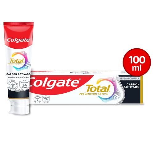 Crema Colgate Total 12 Carbon 100 ml