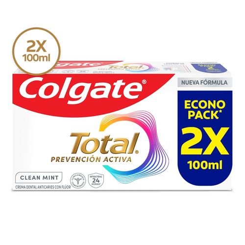 Crema Dent Colgat Tot Cleanmint2pk 200 ml