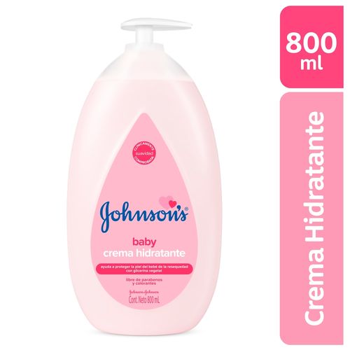 Crema Johnsons Baby Original 800 ml Ea