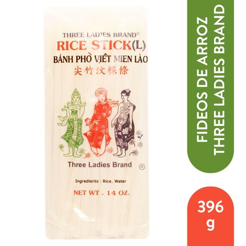 Fideo Arroz Three Ladies Talla M 14 Oz